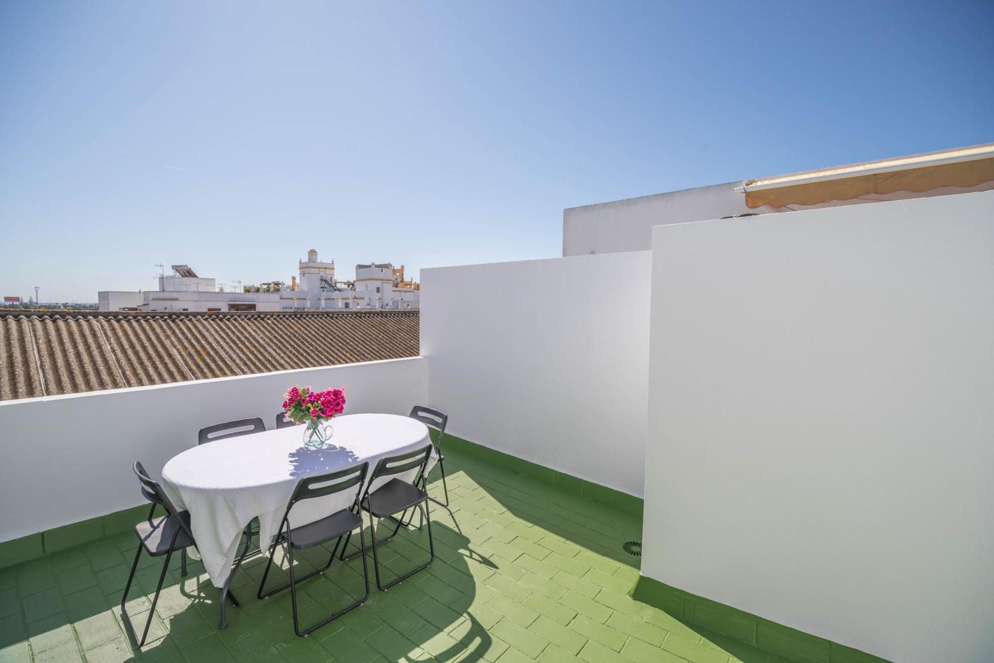 El Teatro Atico Con Terraza Apartamento El Puerto de Santa María Exterior foto