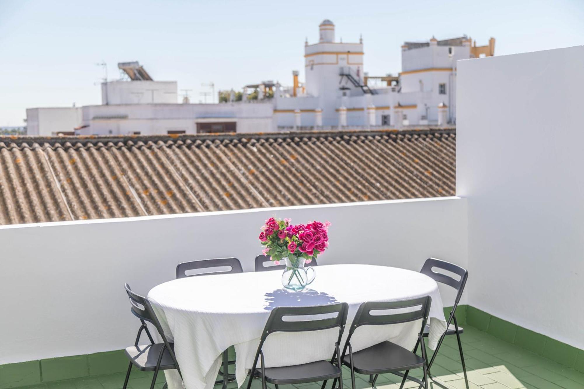 El Teatro Atico Con Terraza Apartamento El Puerto de Santa María Exterior foto