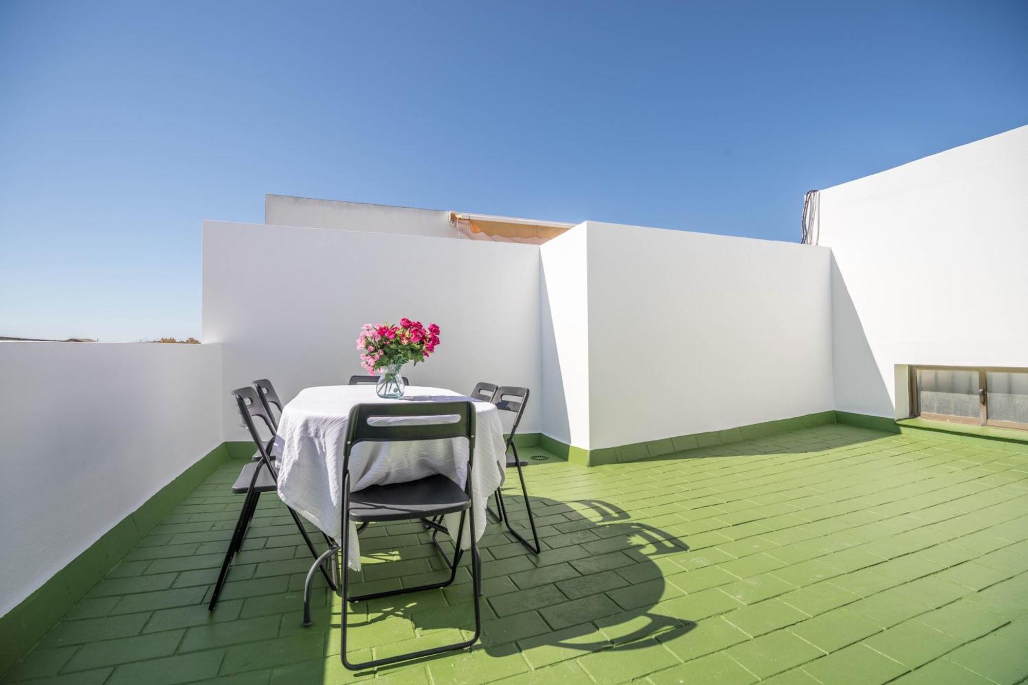 El Teatro Atico Con Terraza Apartamento El Puerto de Santa María Exterior foto