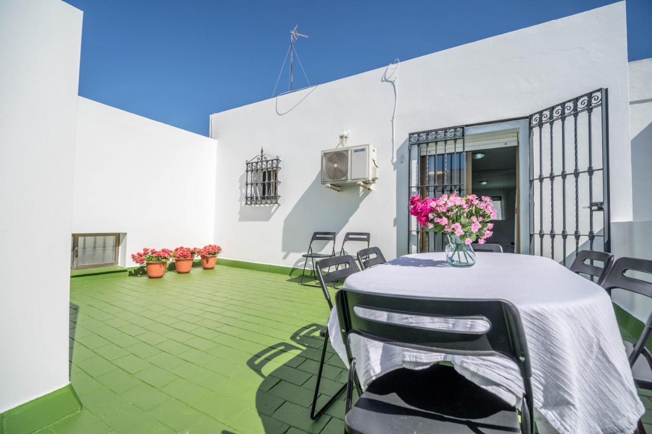 El Teatro Atico Con Terraza Apartamento El Puerto de Santa María Exterior foto